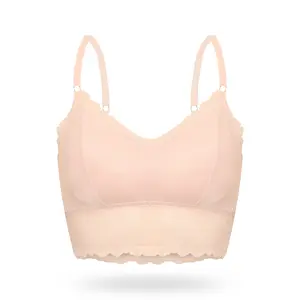 Wimiu Bralette BH Wanita Bra Pakaian Dalam Wanita B1352 Busa Renda