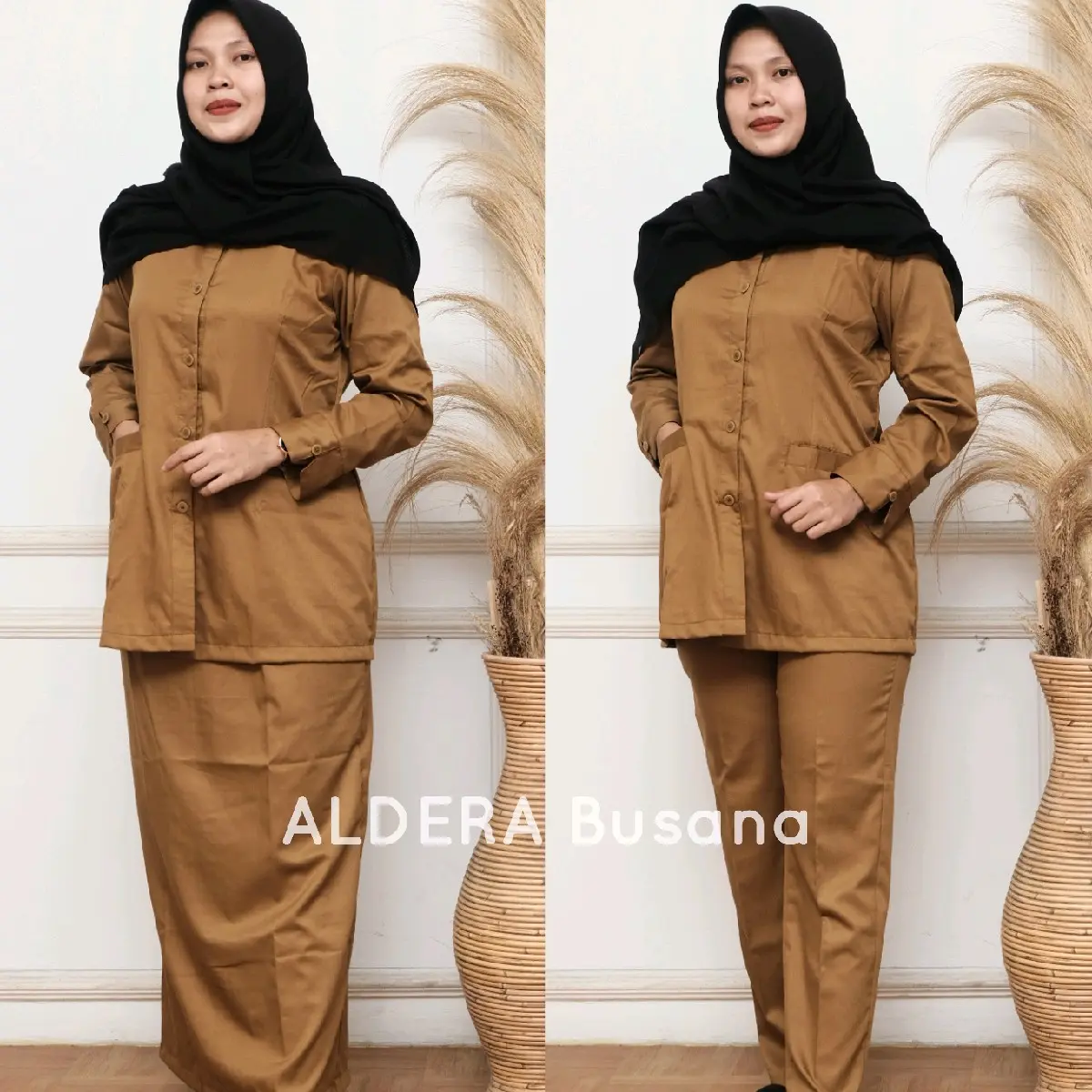 baju setelan dinas setelan guru model jas polos