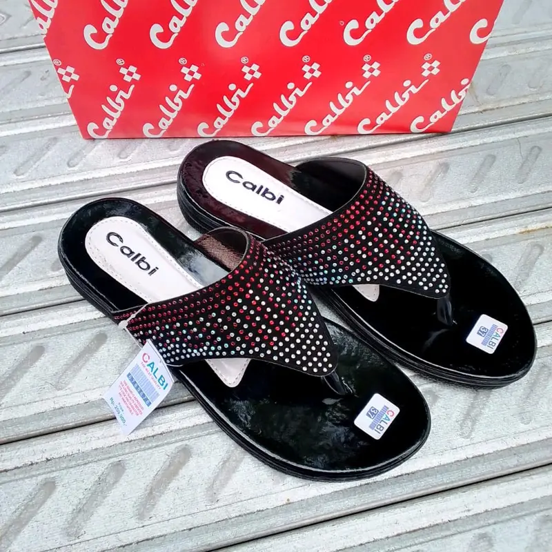 SANDAL WANITA CALBI TEPLEK Luar Ruang 6