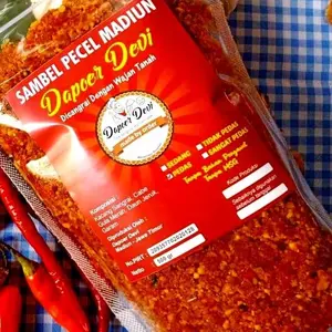 500 Gram SAMBEL PECEL MADIUN DAPOER DEVI / Sambal Kacang Khas Madiun
