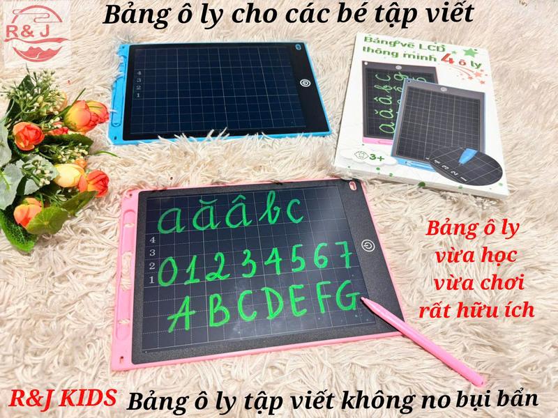  Chuyên Sỉ -Bảng Viết Tự Xoá điện tử  12inch  Ô LY Bảng Vẽ Điện Tử LCD-Bảng Điện Tử Thông Minh màn hình LCD ô li bảng  viết 