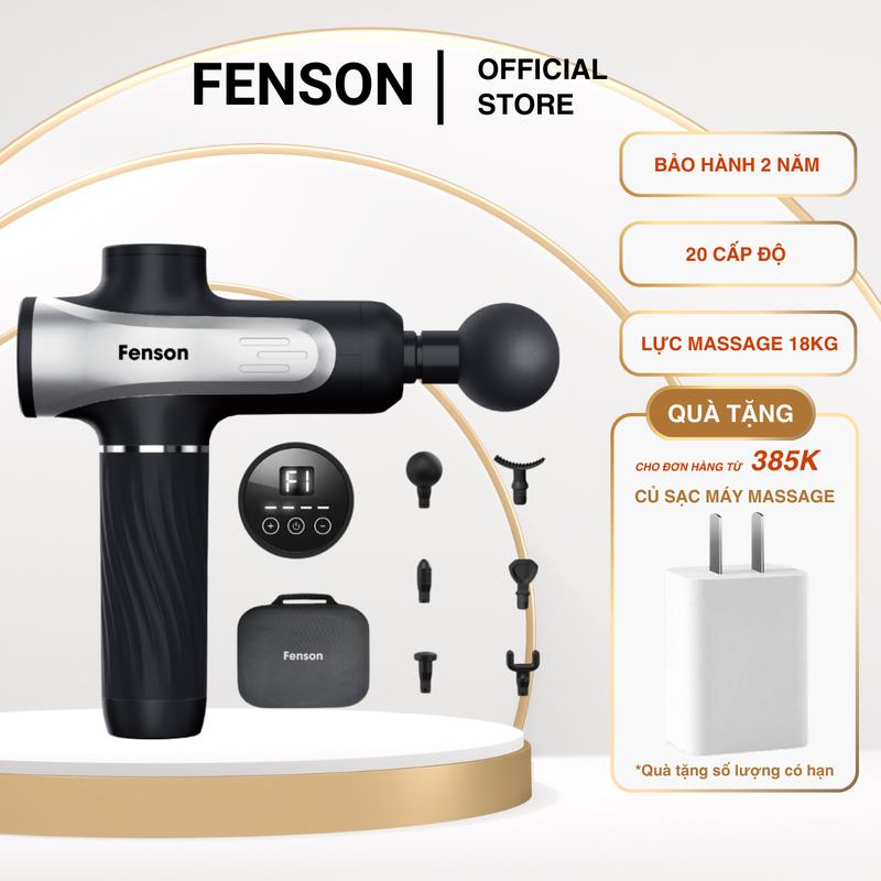 Máy massage cầm tay Fenson 20 chế độ giảm đau mỏi cơ bắp