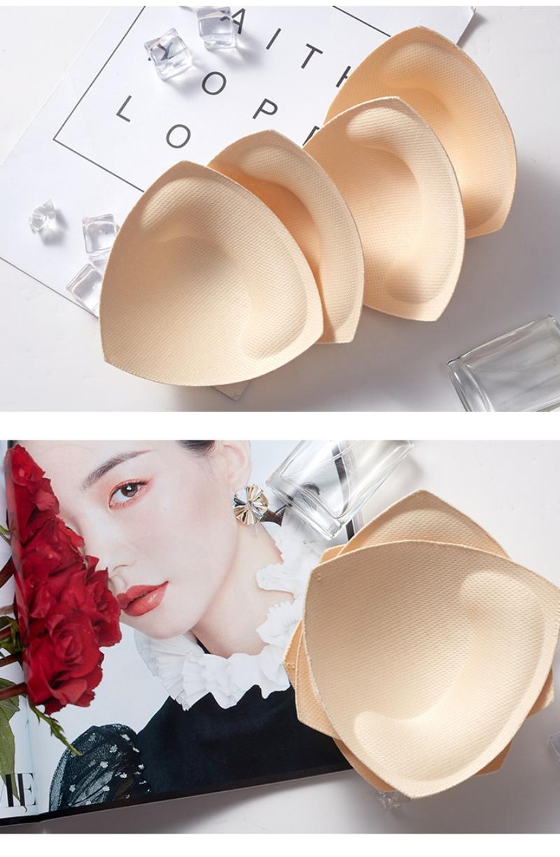 Product Introduction of Mút đệm, miếng lót độn ngực hình tròn, hình tam giác dầy 2,5cm (2 miếng) - T037 32