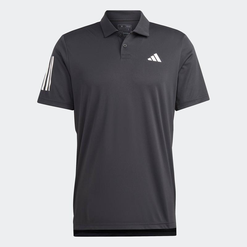 adidas Tennis & Padel Tennis Club 3-Stripes Tennis Polo Shirt Men Black HS3269
