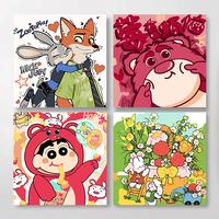 Gambar DONMI Paint By Number Canvas 40x50cm Motif Bunga – DIY Lukisan Mewarnai Angka Set Cat Kuas untuk Pemula - 25929-21 dari Donmi store Kab. Tangerang 2 Tokopedia