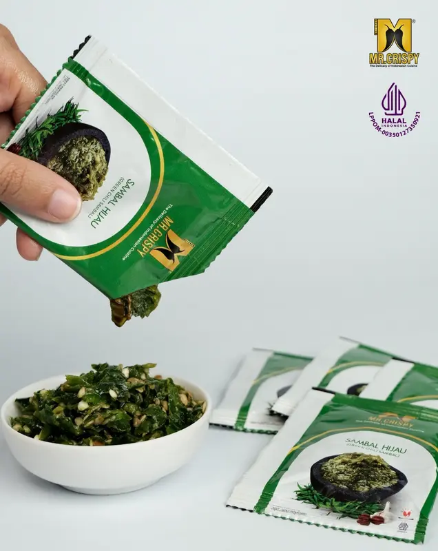 Sambal Sachet Isi 10pcs / Sambal Mr.Crispy 4
