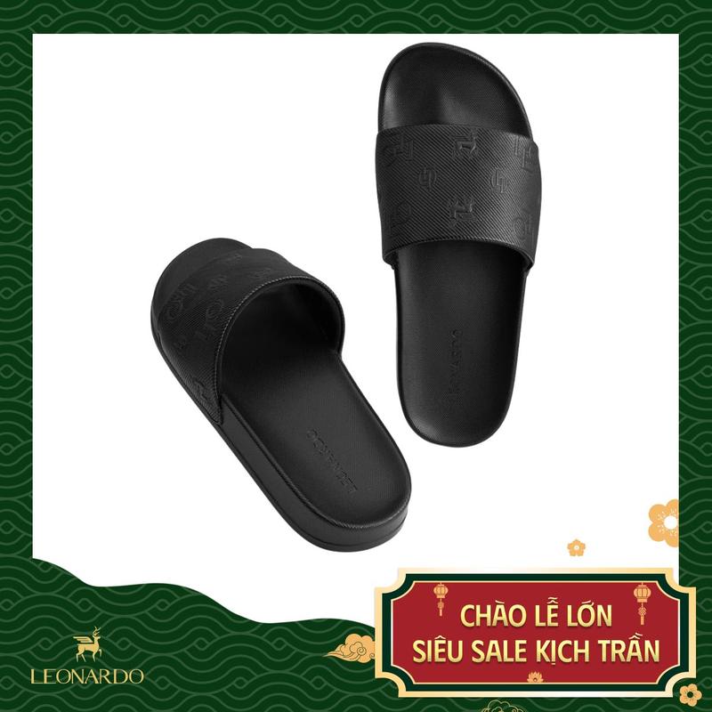 [MEGA LIVE] Dép Quai Ngang nam nữ Damien chất liệu da Microfiber cao cấp, bền bỉ, êm ái - LEONARDO