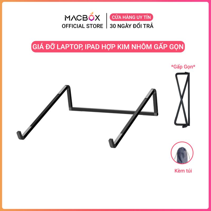 Giá đỡ Laptop Macbook Notebook - Đế tản nhiệt kê laptop máy tính xách tay hợp kim nhôm V33