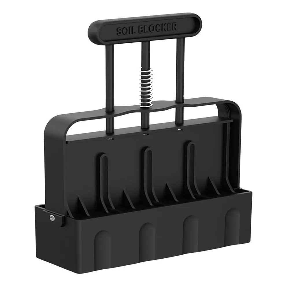 4 Grid Soil Blocker, Manual Soil Block Maker, Garden Seed Planting Tool, Plant Care & Support Tool for Garden Outdoor