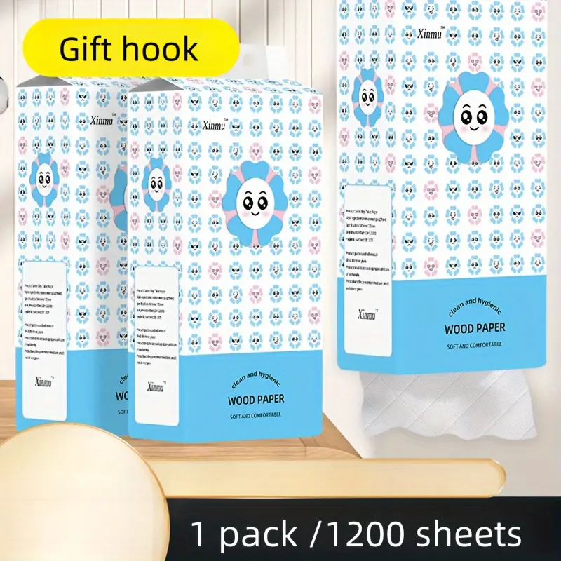 Hanging Type Large Capacity 1200 Sheets Of Tissue Paper For Commercial And Household Affordable Napkins Toilet Paper Hanging Type Tissue Paper For Hotel