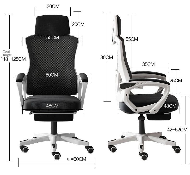 Ghế xoay nâng hạ độ cao công thái học NB818 2