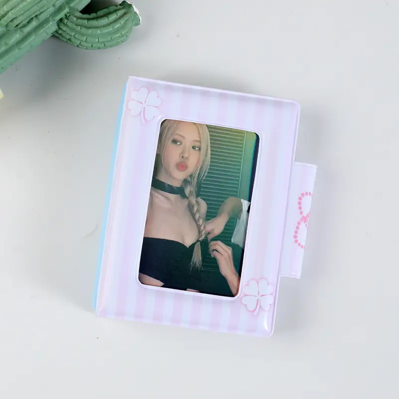 Album Ảnh Thẻ, 32 Khe, 3Inch / 2R, Chủ Thẻ Kpop LOMO, Thiết Kế Chó Lò Xo Và Thiên Thần, Trong Suốt, Cho Thẻ Tín Dụng ID, Sách Sưu Tập Mini, Tuyệt Vời Làm Quà Tặng Decor 7