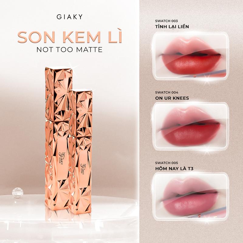 [BL] Son kem Việt Nam bơ mịn nhẹ môi, mướt, bền màu, có độ bóng, thuần chay, an toàn, bảng màu cực xinh (3g) Cosmetic Son Môi Mỹ Phẩm Trang Điểm