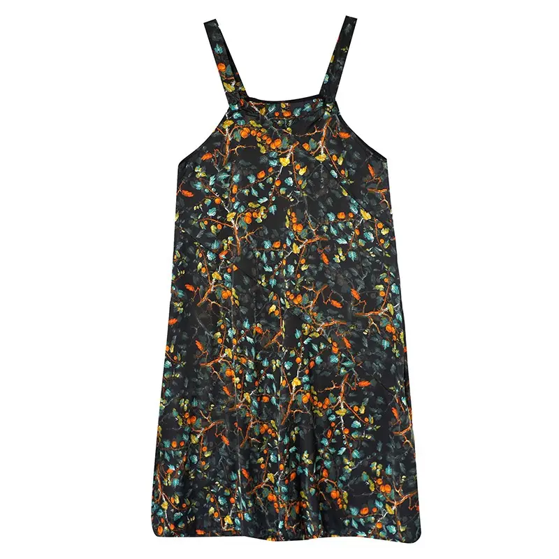 LC892 Premium Oversized Jumpsuit Polyester Floral Terbaru 4