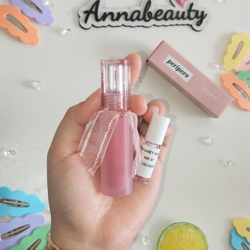 [son chiết] Son Bóng Peripera Ink Bare Water Tint Full Màu 01-13 06 07