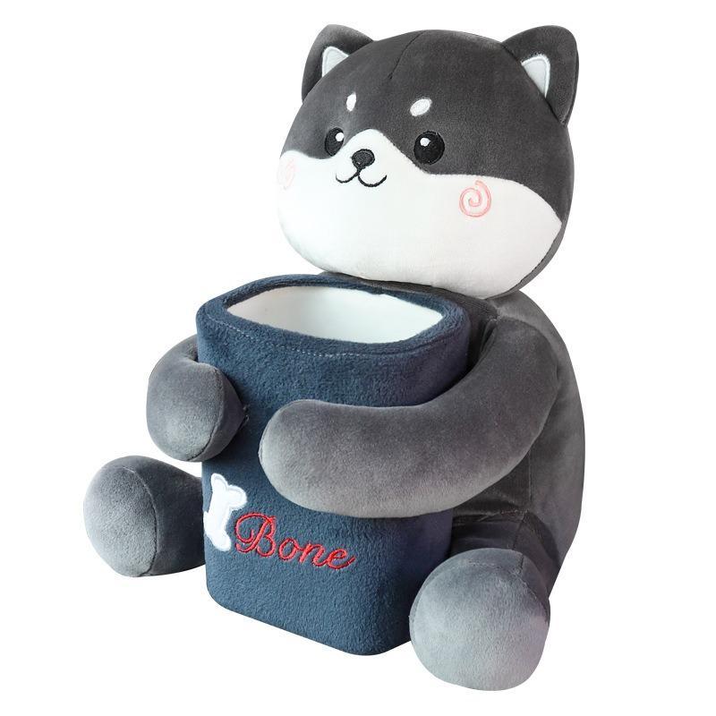 2 in 1 Car Tissue Box & Trash Can, Car Tissue Holder, Multifunctional Car Interior Accessories for Car Stowing & Tidying 0