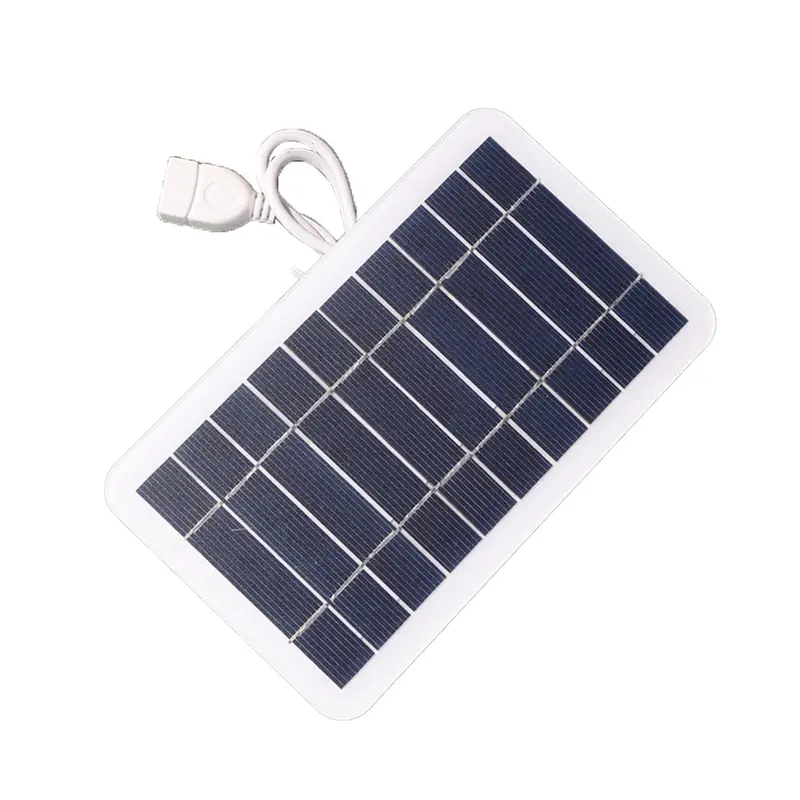 Bảng điều khiển năng lượng mặt trời, 2W, 5V, Cầm Tay, để sạc điện thoại nhanh, ngoài trời, bộ sạc năng lượng mặt trời mini 3