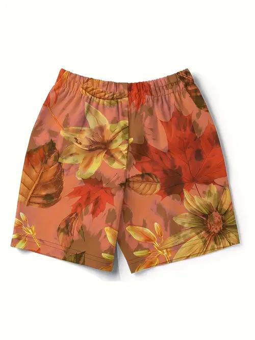 Product Introduction of 2025 New European and American Trade Casual Versatile Fashion Trend High Quality Men's Camouflage Casual Shorts 3