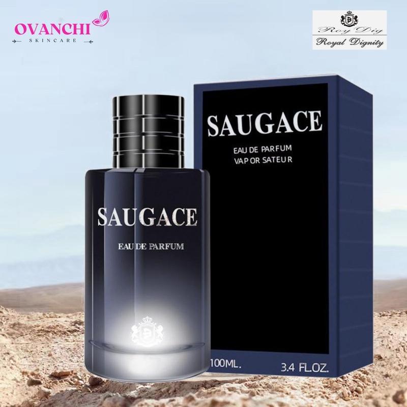 Nước hoa nam thơm lâu hương nhẹ nhàng nam tính Saugace 100ml dầu thơm nam cao cấp NH162 Perfume Cosmetic Xịt Thơm Tinh Dầu