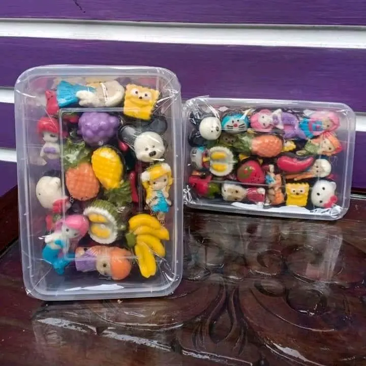 COKLAT BAR KARAKTER LUCU,COKLAT KARTUN BUAH, COKLAT WARNA WARNI, COKLAT KARAKTER 3 DIMENSI Bebas Susu 0