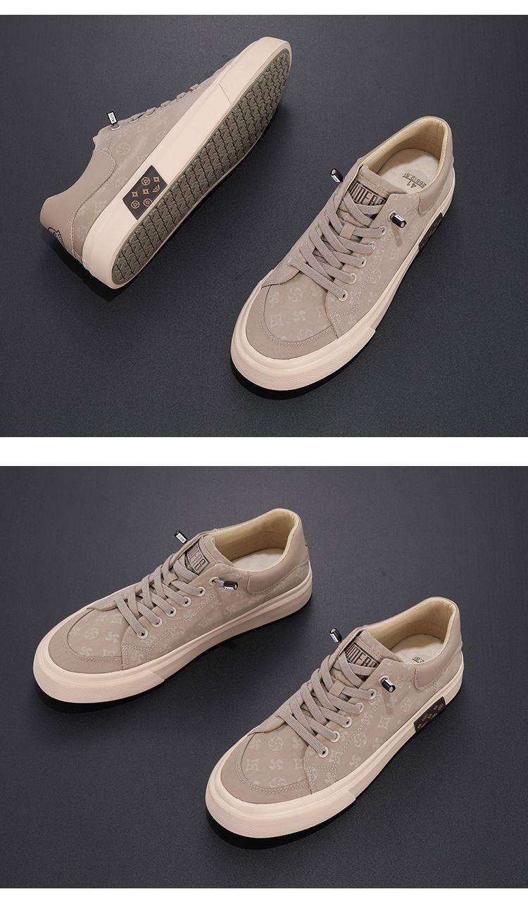 Product Introduction of Spring Breathable Men's Cloth Shoes 2024 New Lazy Breathable Casual Shoes Fashion Versatile Youth Trend Canvas Sneakers Parent 27