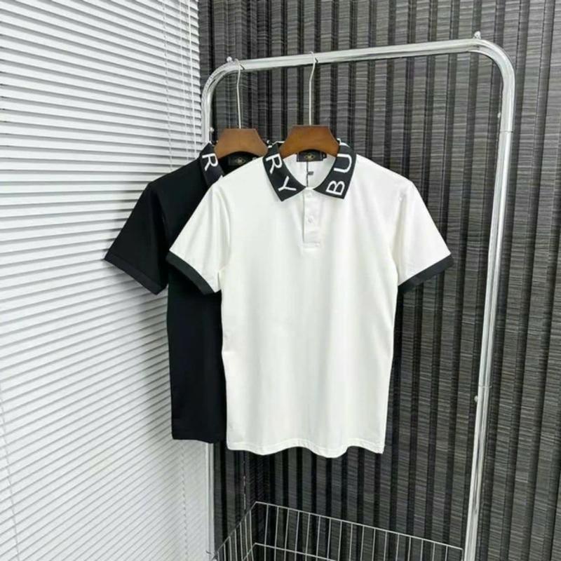 Áo phông cộc tay có cổ Bờ Bờ Rờ cá sấu chất cotton dày dặn 1