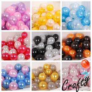 [LATEX COMBO] Balon Latex METALIK 2 WARNA MIX COLOR isi 20/30/50