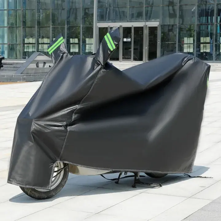 Vỏ xe máy, không thấm nước, có tai, kích thước XL, thích hợp cho tất cả các loại xe máy, Honda PCX, Yamaha bigbike, bao gồm vỏ 7