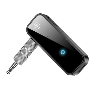 Transmisor Receptor de Audio BT 5,3, Llamada Hansfree 3,5 Mm AUX Jack USB Dongle, Adaptadores Inalámbricos de Música Estéreo para TV PC Kit de Coche