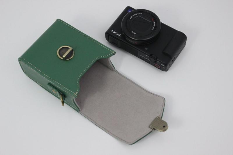 Product Introduction of Suitable for Canon G7x2/3 Protective Leather Case Sony Black Card Rx100m7 Zv1 Ricoh GR3 Camera Bag Crossbody 6