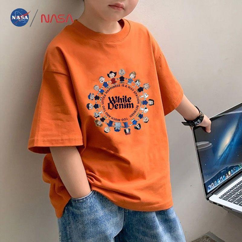 Product Introduction of Áo Thun Hoạt Hình Cho Bé Trai, Thương Hiệu Thời Trang NASA, Cotton Nguyên Chất, ngắn Tay, Cho Trẻ Em Cỡ Trung Bình Và Lớn, Dáng Rộng Vừa Vặn, Áo Dễ Phối Đồ Thời Trang, Thích Hợp Cho Mùa Hè, Hàng Mới Về 2
