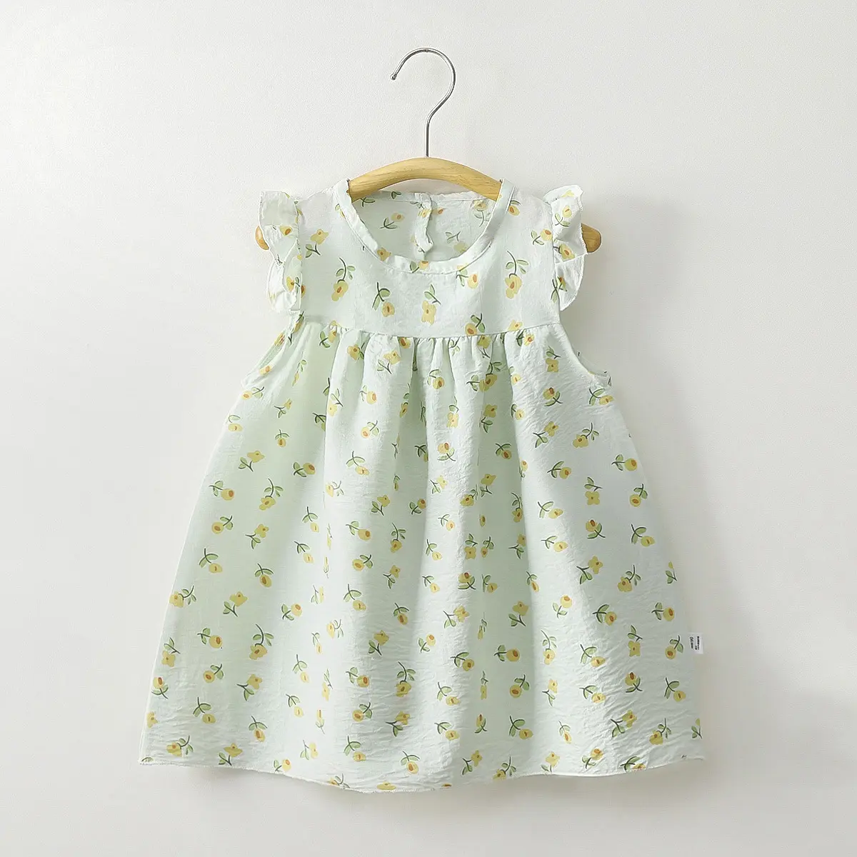 Spring Sweet Toddler Girls' Cartoon Print Baby A-line Dress Dress Dress