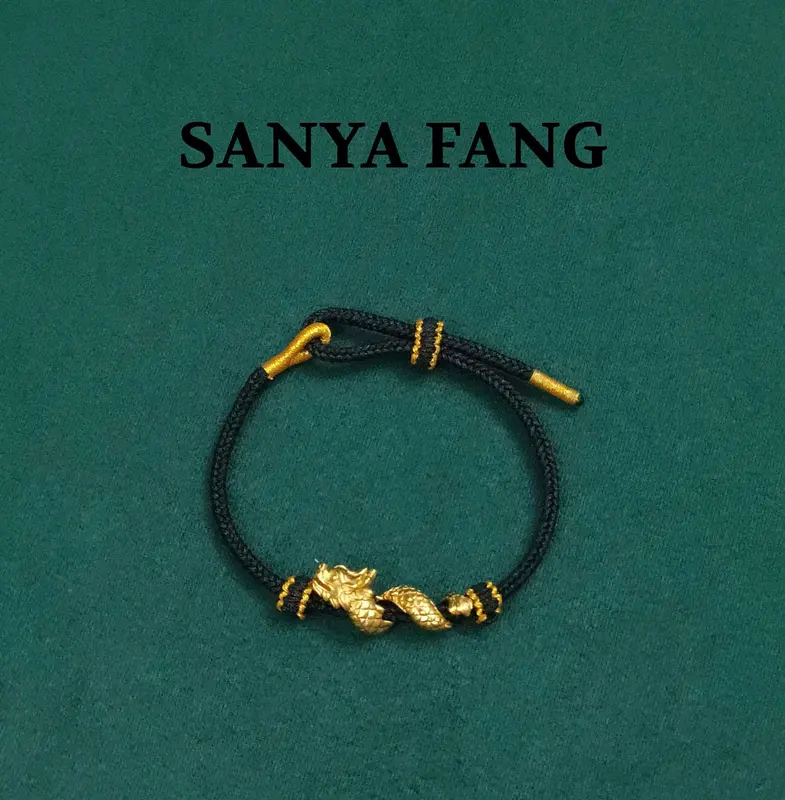 [Hộp quà] Vòng Tay Rồng Vàng Phong Thuỷ SANYA FANG - Mang Lại Sự Thịnh Vượng, May Mắn, Trí Tuệ 5