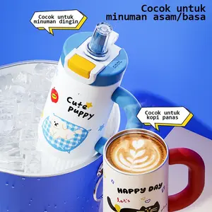 HL  Tumbler Stainless 800ML Botol Minum Portable Stainless Steel 316 Tumblr Thermos Botol minum besar/ aesthetic/ tahan panas dingin 24 jam/termos air panas/tumblr aesthetic/tumblr/botol minum 1 liter