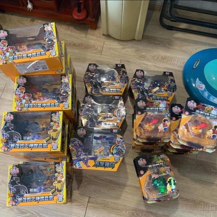 Đồ chơi robot biến hình Truyền Thuyết Zinba cho bé trai