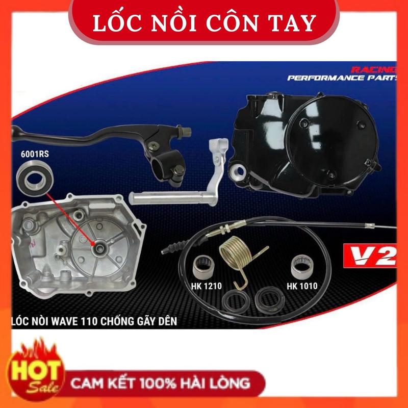 Lốc nồi côn tay xe wave - bộ lốc côn xe máy