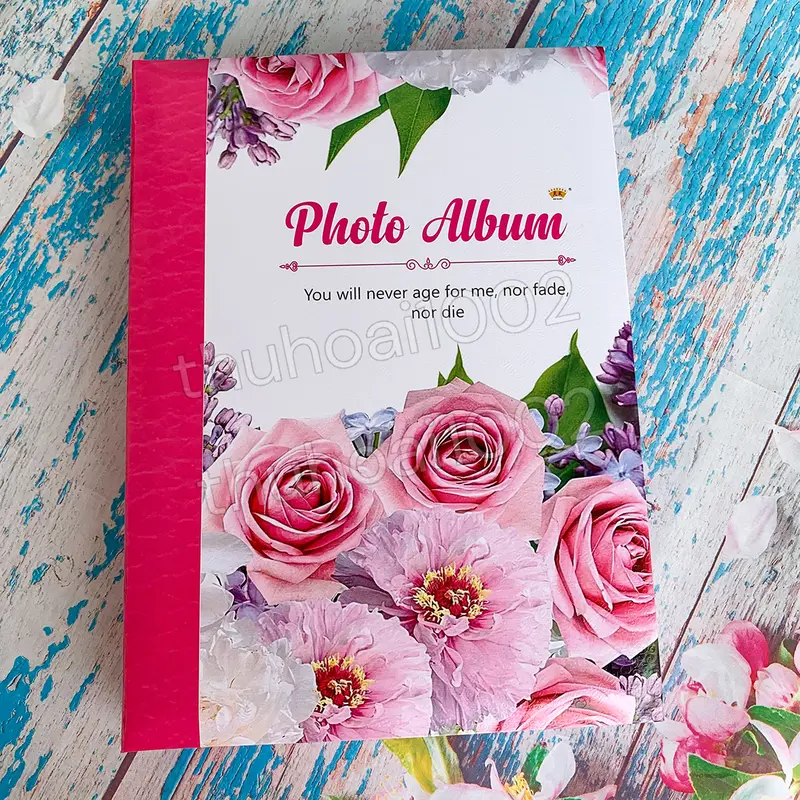 Album đựng 200 ảnh 15x21 bìa giấy cứng 2 ngăn ( đựng ảnh A5 ) 4