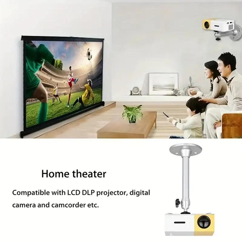 Product Introduction of Wall Mounted Projector Stand, Adjustable Height Tilt Projector Bracket, Monitoring Hanger, Audio & Video Accessories for Home Theater, Monitoring, Projection 3