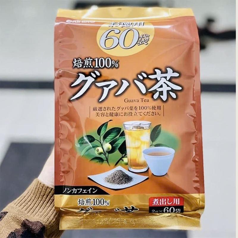 Trà ổi Orihiro Nhật Bản chính hãng, cải thiện tiêu hóa và giúp ngủ ngon - 48 và 60  gói Nước Trà 2