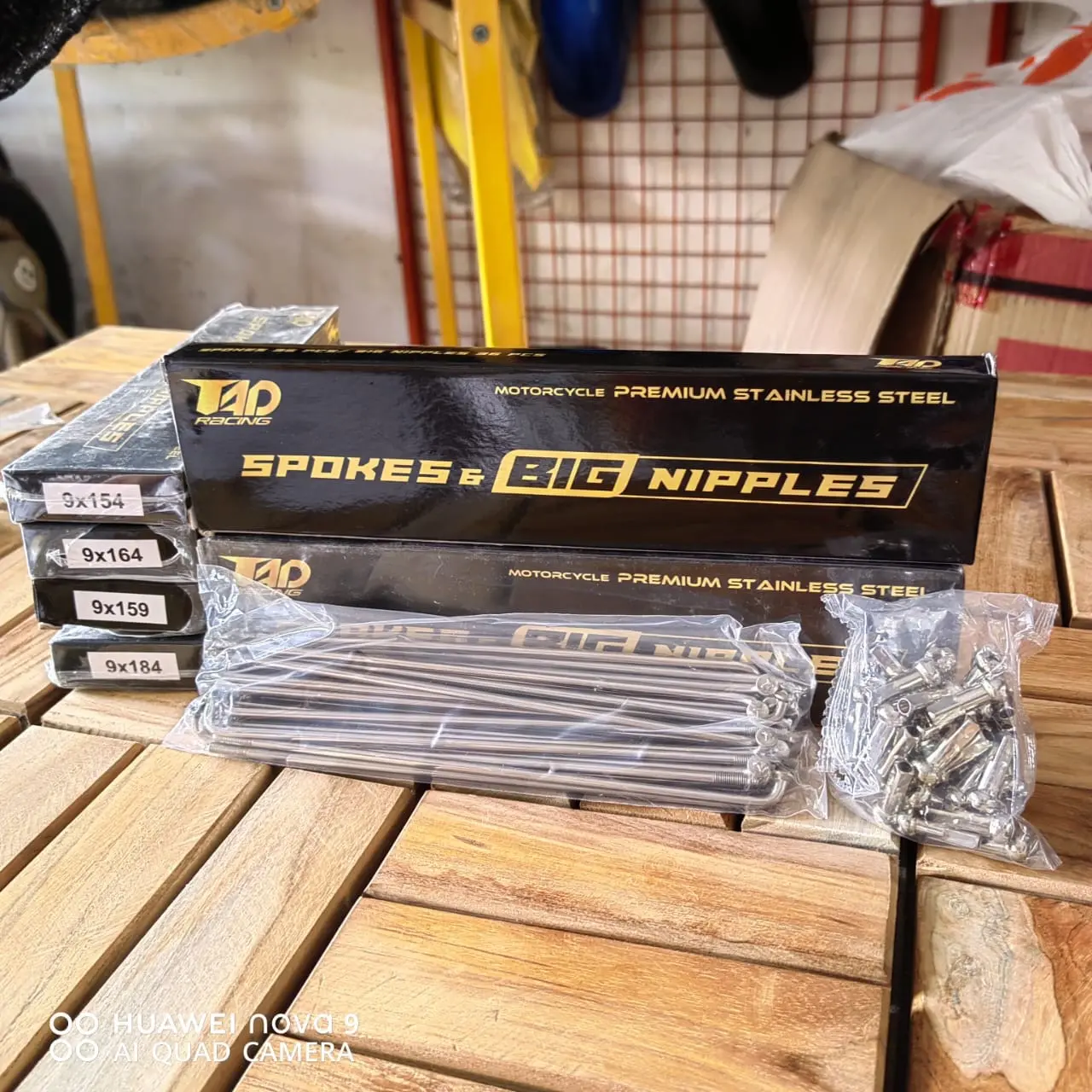 Ruji atau jari jari stainless tad big nepple