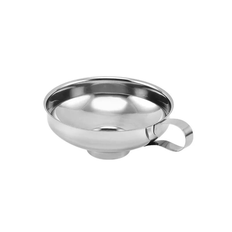 Phễu Miệng Rộng Bằng Thép Không Gỉ, Phễu Thay Mứt Salad, Rò Rỉ Rượu Lớn Đa Chức Năng, Rò Rỉ Dầu, Phụ Kiện Nhà Bếp, Đồ Dùng 4