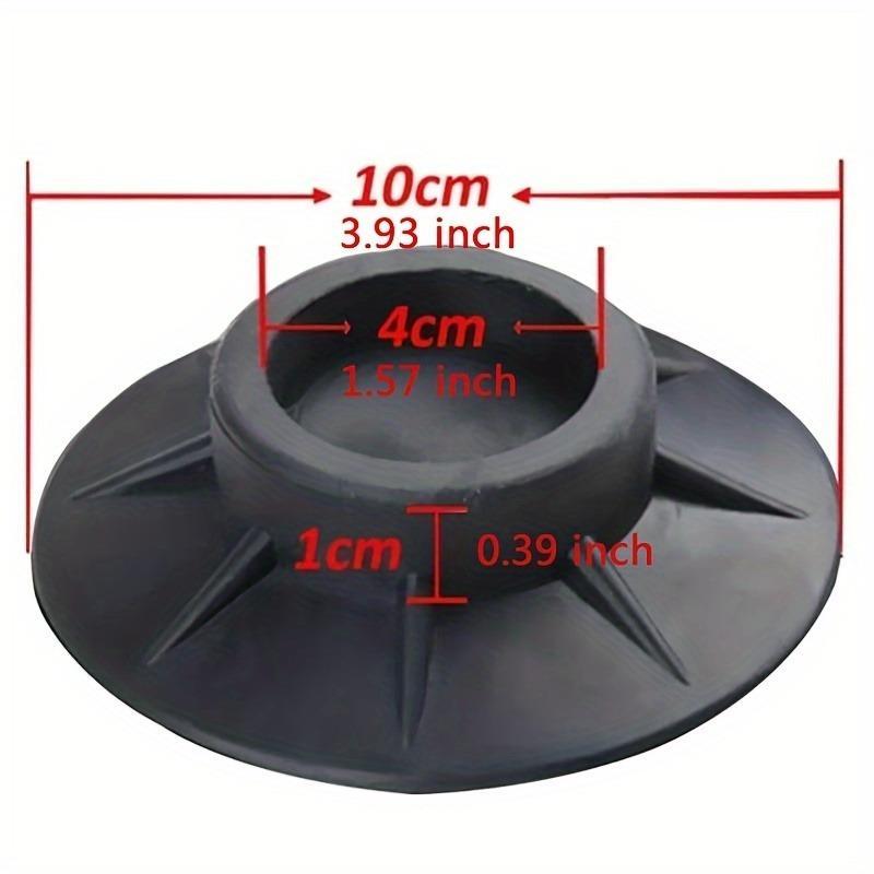 Anti-vibration Pad, 4 Counts Washing Machine & Refrigerator Noise Reduction Pad, Prevents Slipping, Household Appliance Parts & Accessories 1
