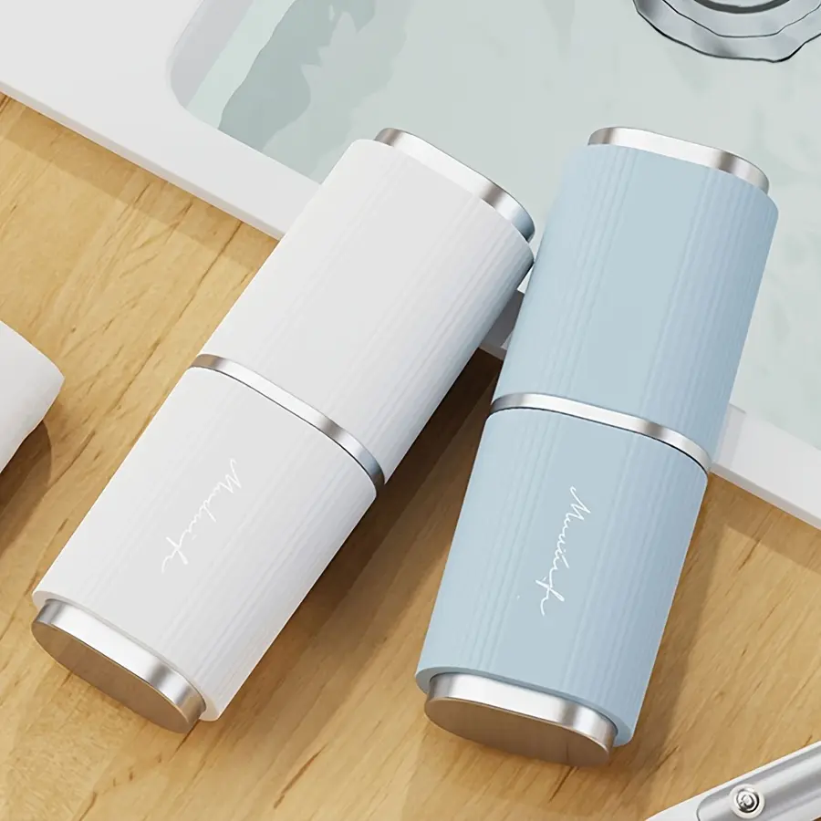 Hộp Đựng Bàn Chải Đánh Răng Du Lịch, Hộp Sắp Xếp Cốc Súc Miệng Và Kem Đánh Răng Chống Rò Rỉ, Hộp Đựng Cầm Tay Đa Chức Năng, Cho Các Thiết Bị Cần Thiết Chăm Sóc Nha Khoa, Không Mùi