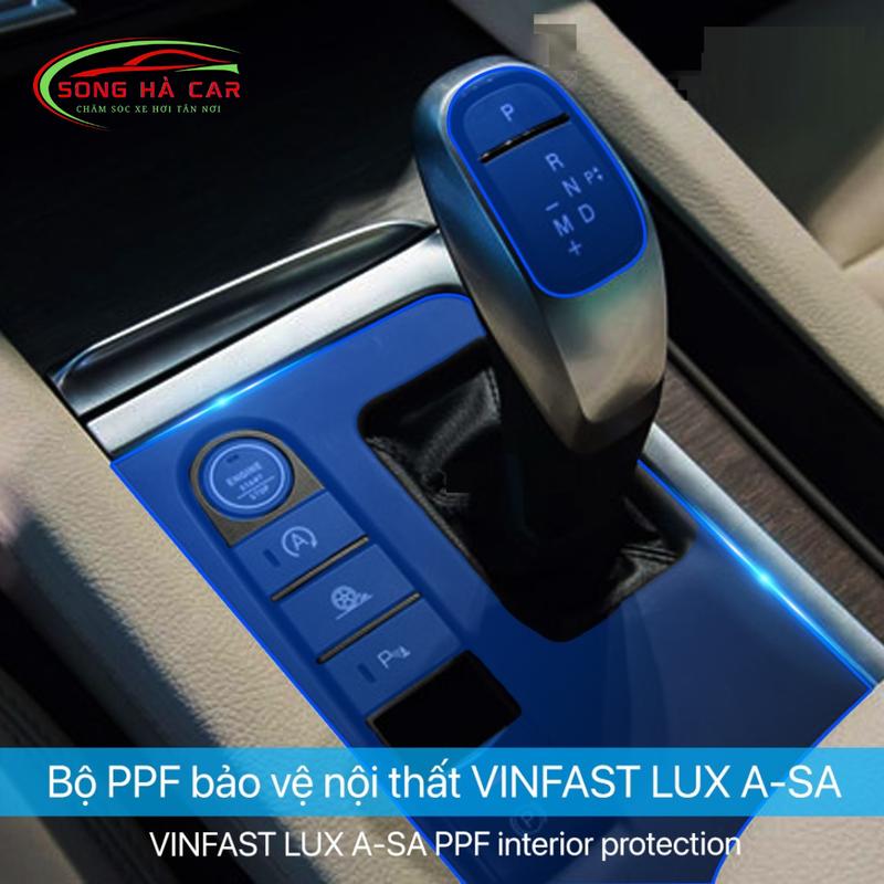 [Vinfast Lux A & Lux SA ] Full nội thất tặng dán hõm,Dán PPF bảo vệ nội thất, chống xước và luôn bóng đẹp 3