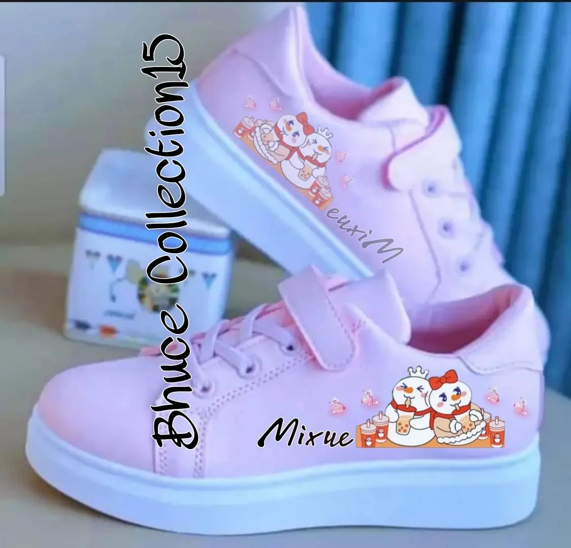 Sepatu Anak Perempuan Sepatu Sneakers Viral Ice Mixue Terbaru Murah Dan Lucu