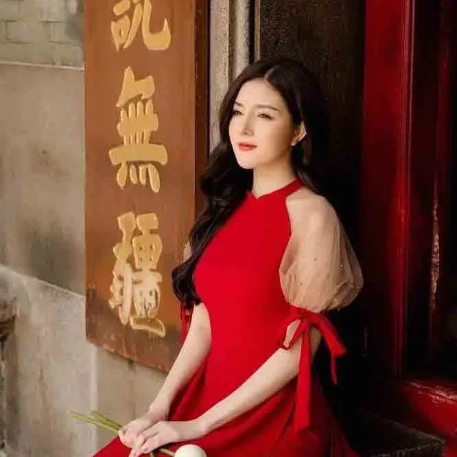 Áo cách tân dành cho các cô nàng yêu sự thơ ngây Lụa Lụa Lụa Lụa Nữ Women