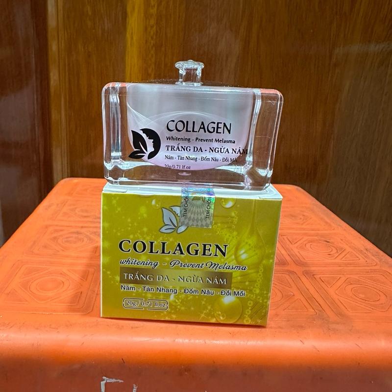 Kem face collagen dưỡng trắng nuôi dưỡng da 20gam