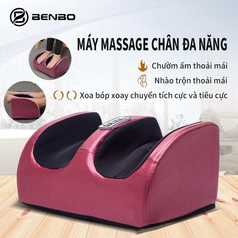 Máy matxa chân da năng - mát xa làm nóng xoa bóp chân , xoa bóp tay  Massage ( 6 tháng bảo hành ) maymatxa