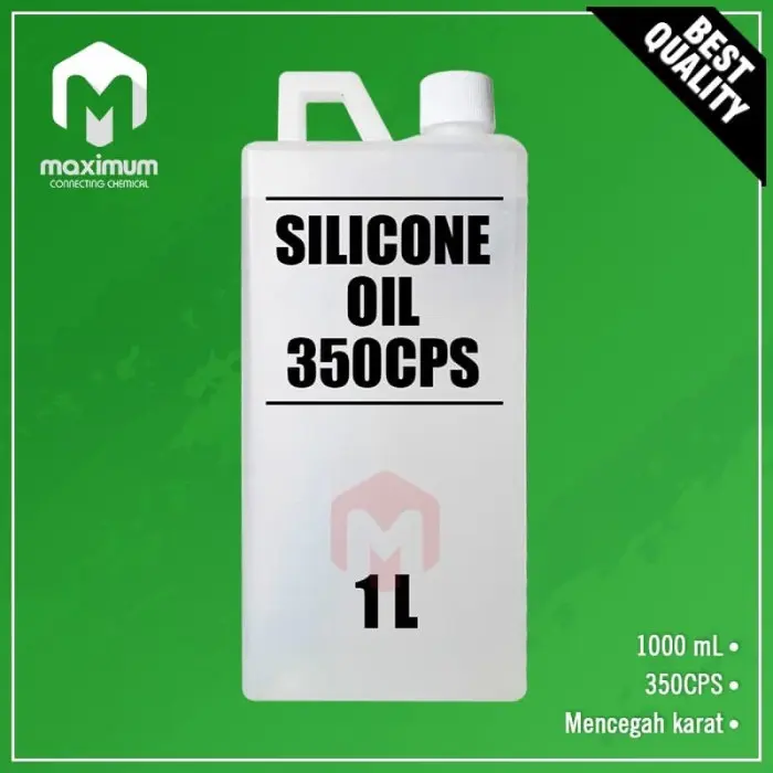 Silicone Oil 350CPS 1 Liter / Minyak Silikon / Pelumas Treadmill 1 Liter 0
