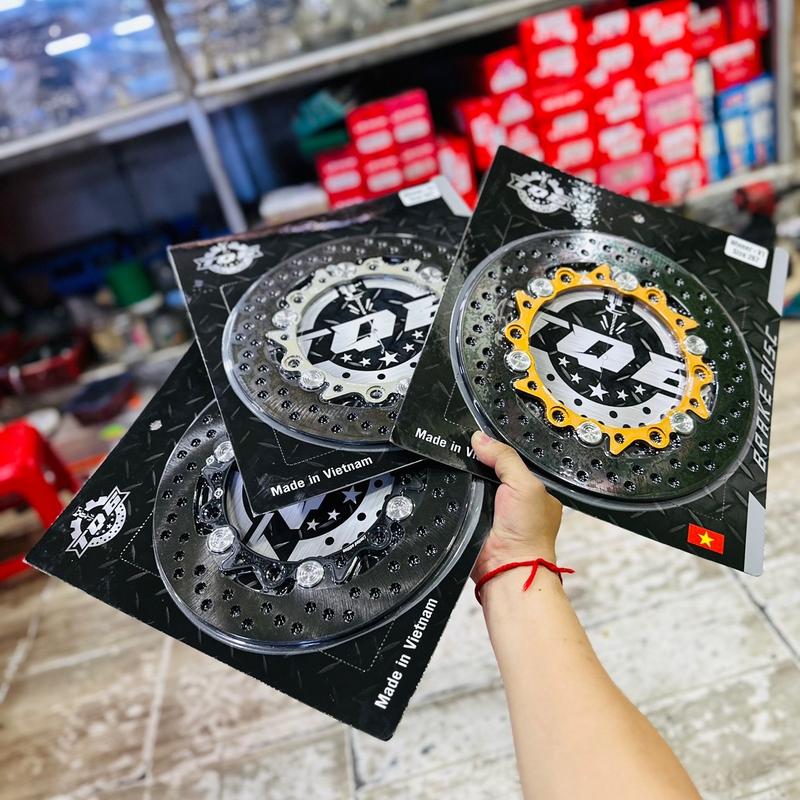  VÀNH ĐĨA TRƯỚC TQ6 CHO WINNER V1 2 3 KHOEN INOX SIZE 267mm SỬ DỤNG MÂM THEO XE 6 LỖ 